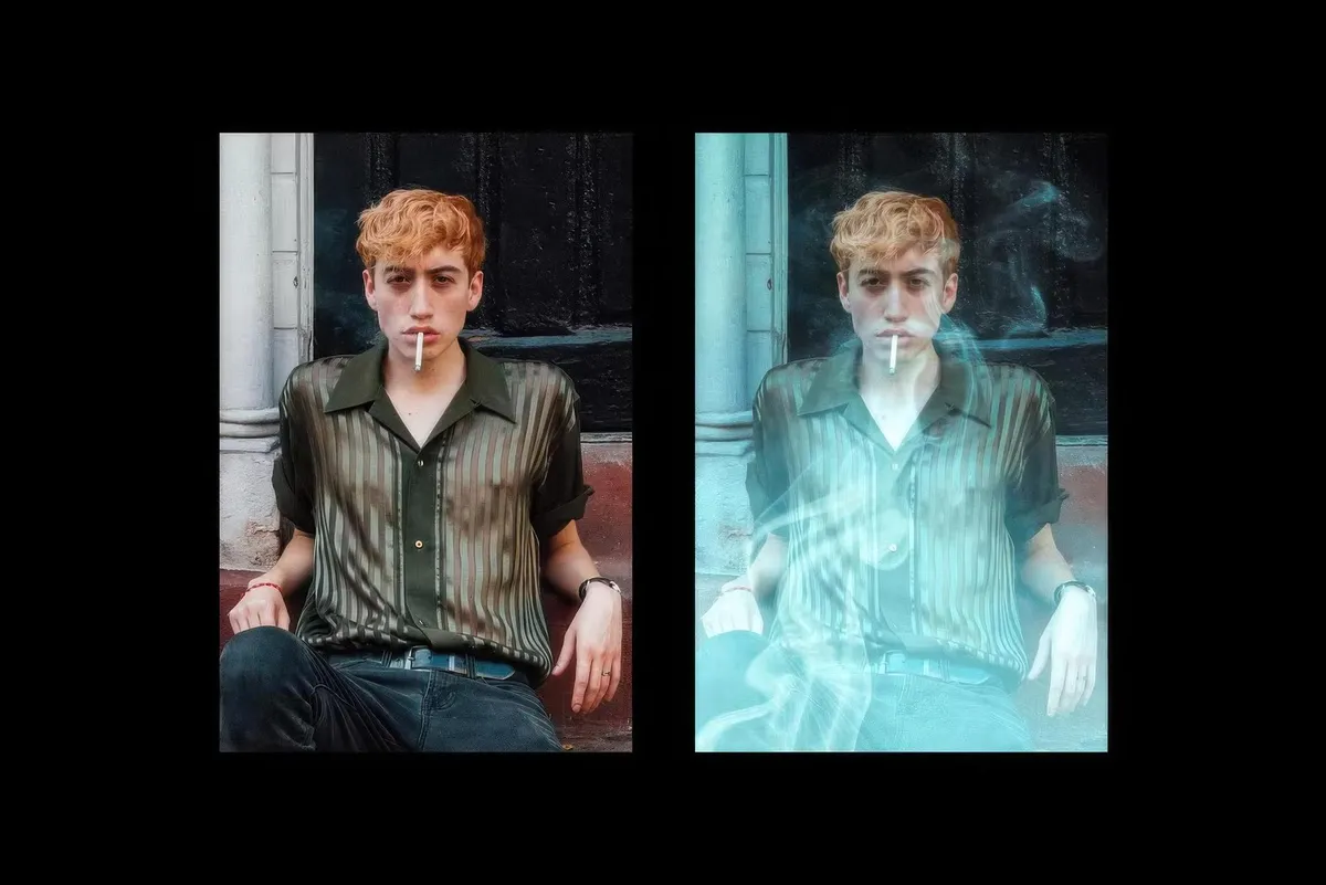 Smoke Photo Effect