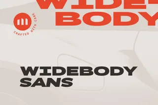 Widebody Sans Serif Font