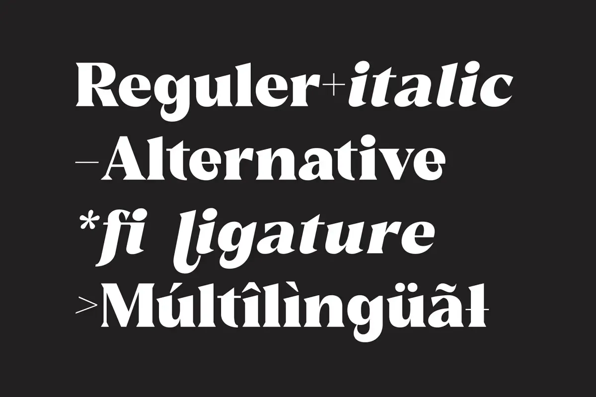 Reshiga - Display Serif Font