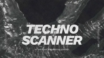 Techno Scanner — High-res Textures