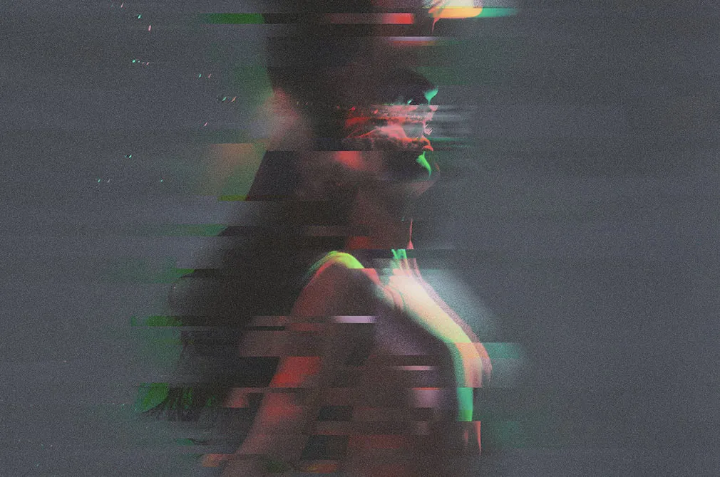TV Noise Photo Effect