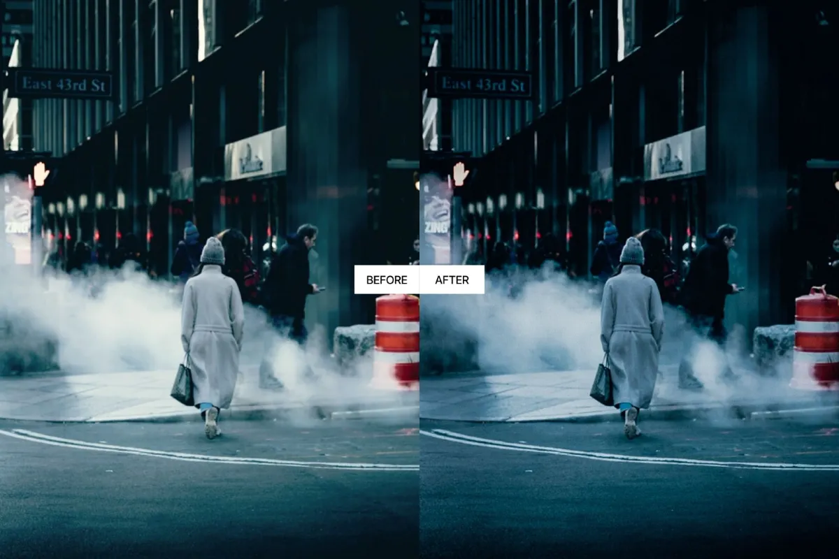 Cold Blue Cinematic Lightroom Presets