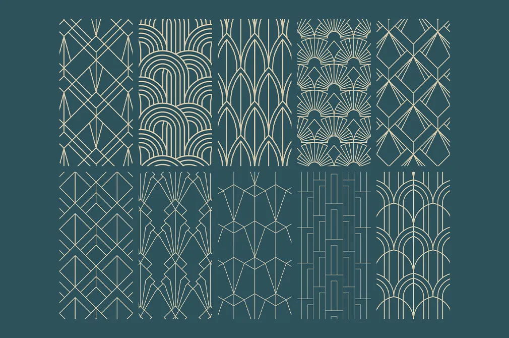 Geometric Art Deco Patterns