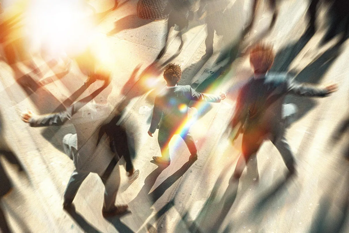 Vivid Prismatic Photo Effect
