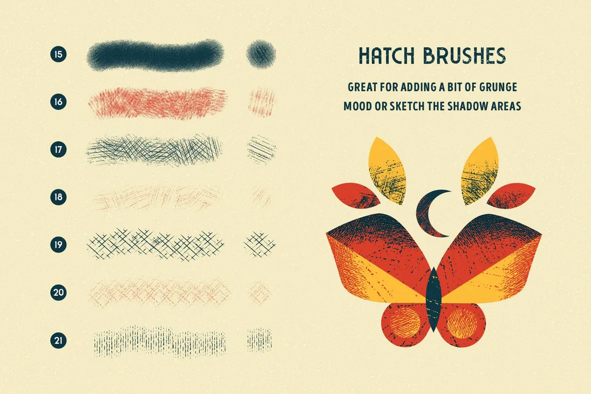 Memento Shader Procreate Brushes