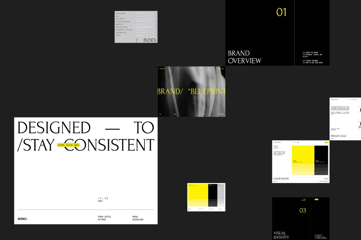 Luura - Brand Guidelines Canva & Affinity Template