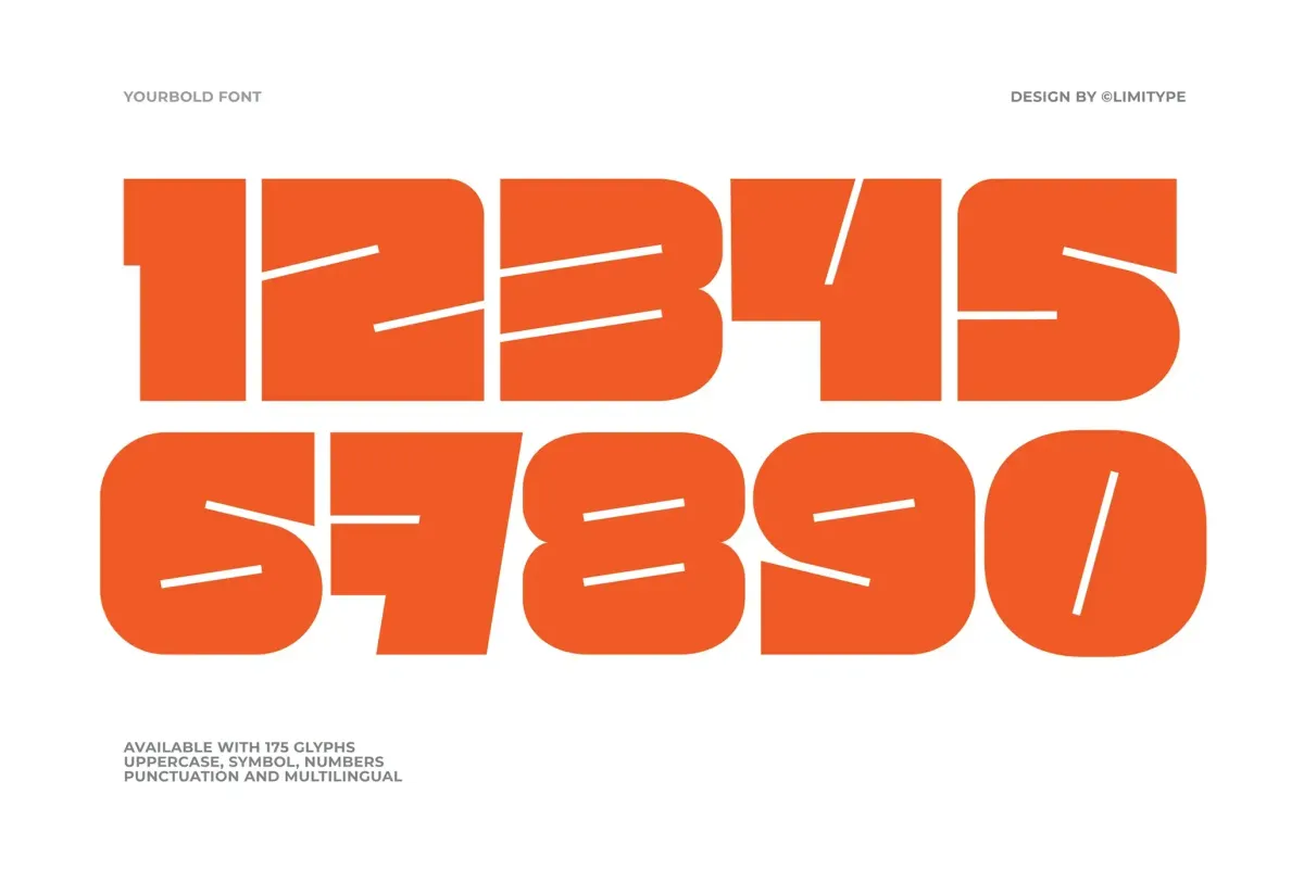 Yourbold - Bold Display Font