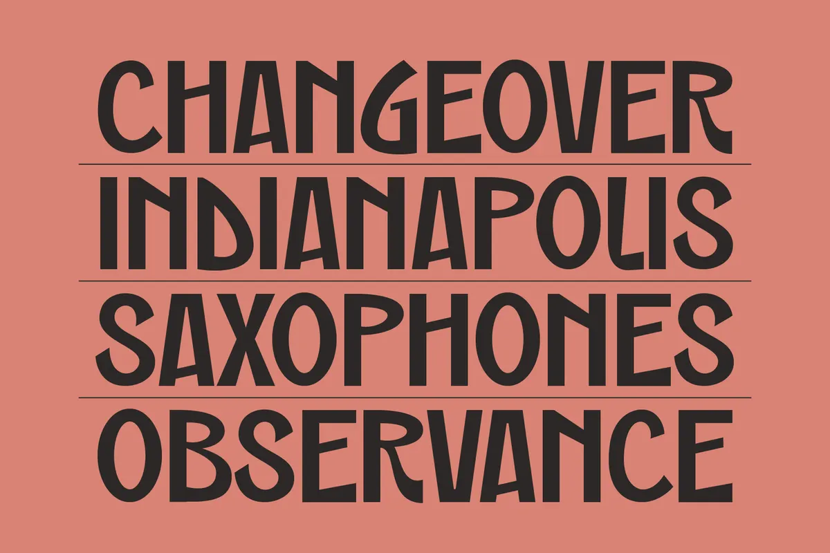 ST Markvale – Bold Rough Display Font Family