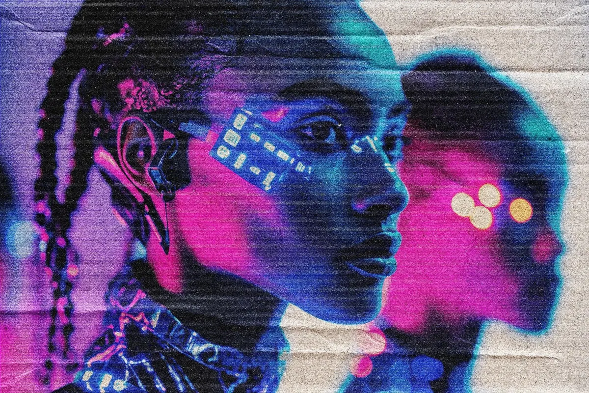 Cardboard Smear Photo Effect
