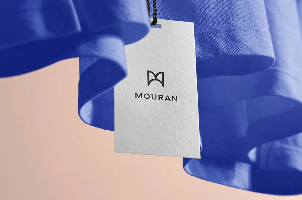 Apparel Label Tag Mockup