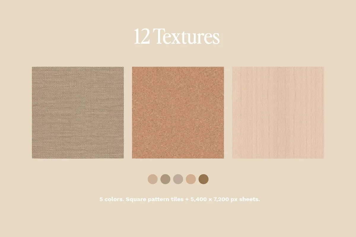 Natural Textures: Seamless Patterns