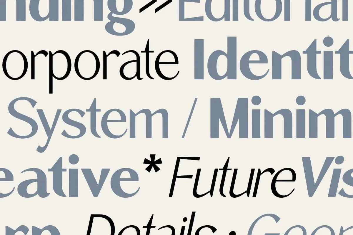 Zegion - Modern Geometric Sans Font Family