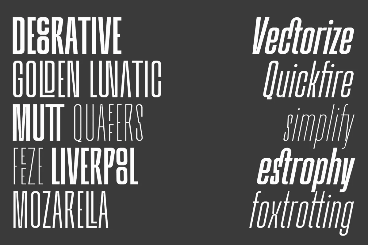 Bersekers - Urban Condensed Font