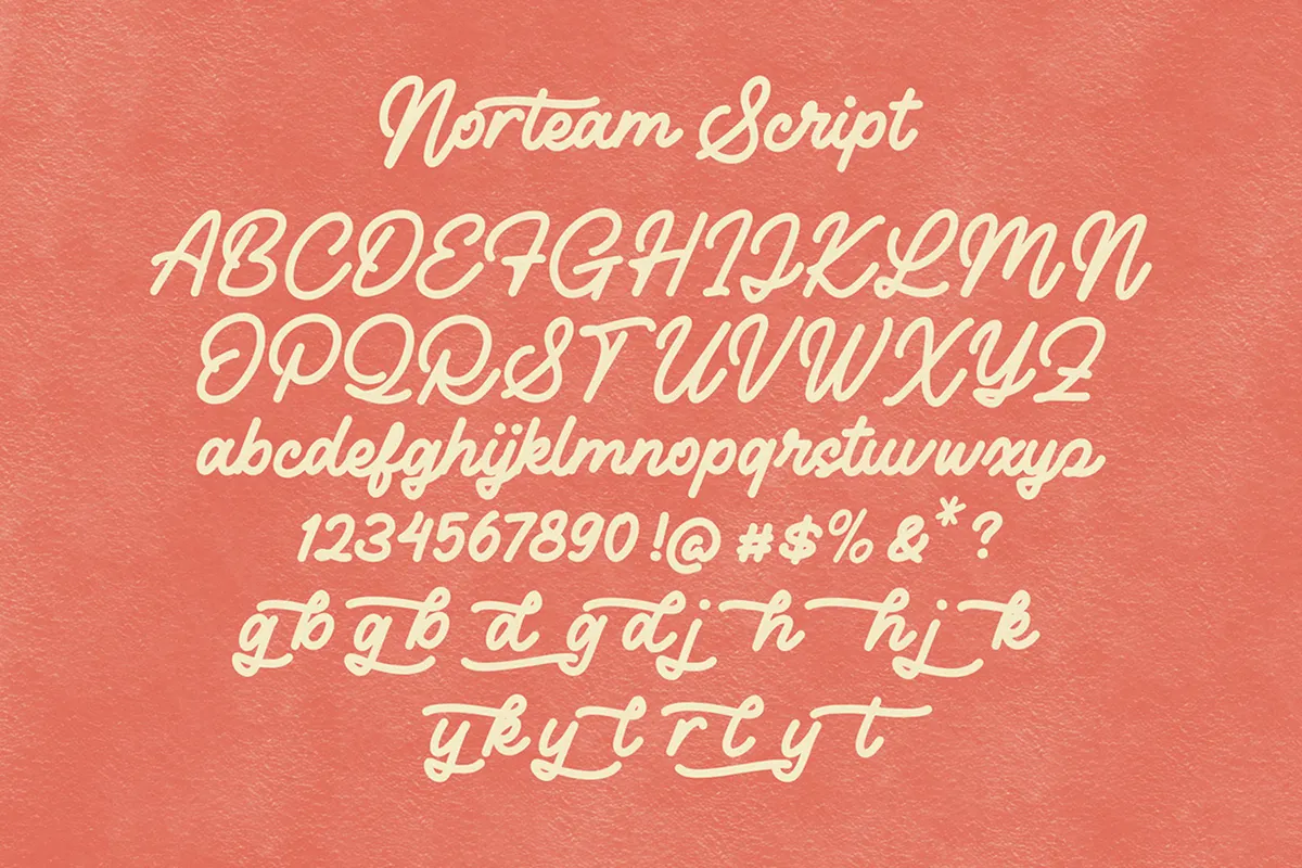 Norteam | Font Collection