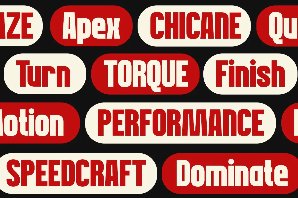 Guaro - Bold Sport Condensed Font