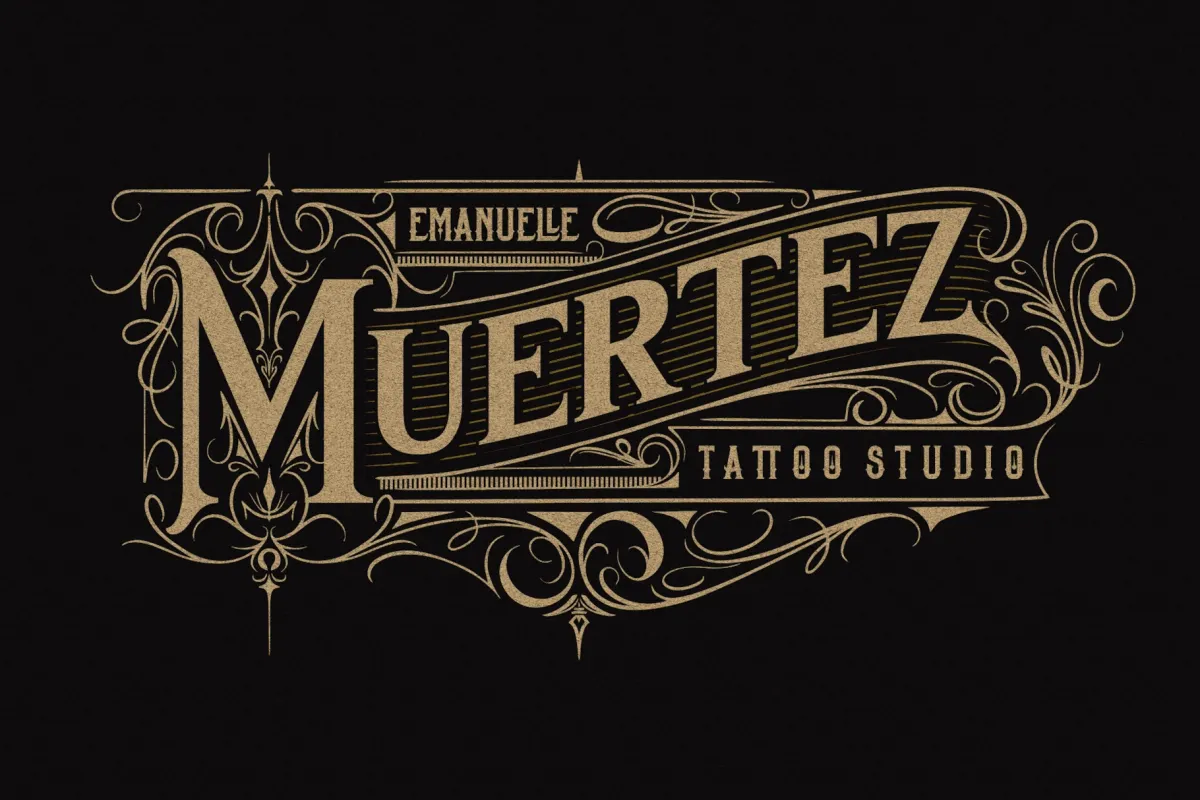 Bvas Estadas - Vintage Victorian Serif Font