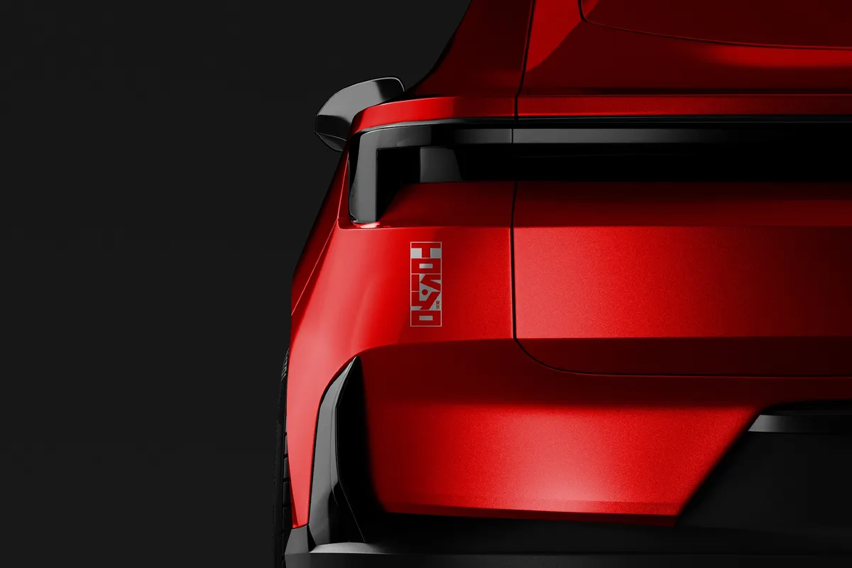 Car Sticker Mockup