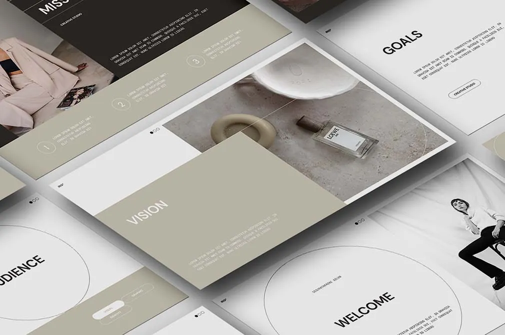 Iris Brand Strategy — PowerPoint Template