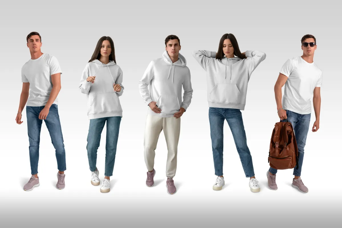 Isolated Apparel Mockups Bundle vol.3