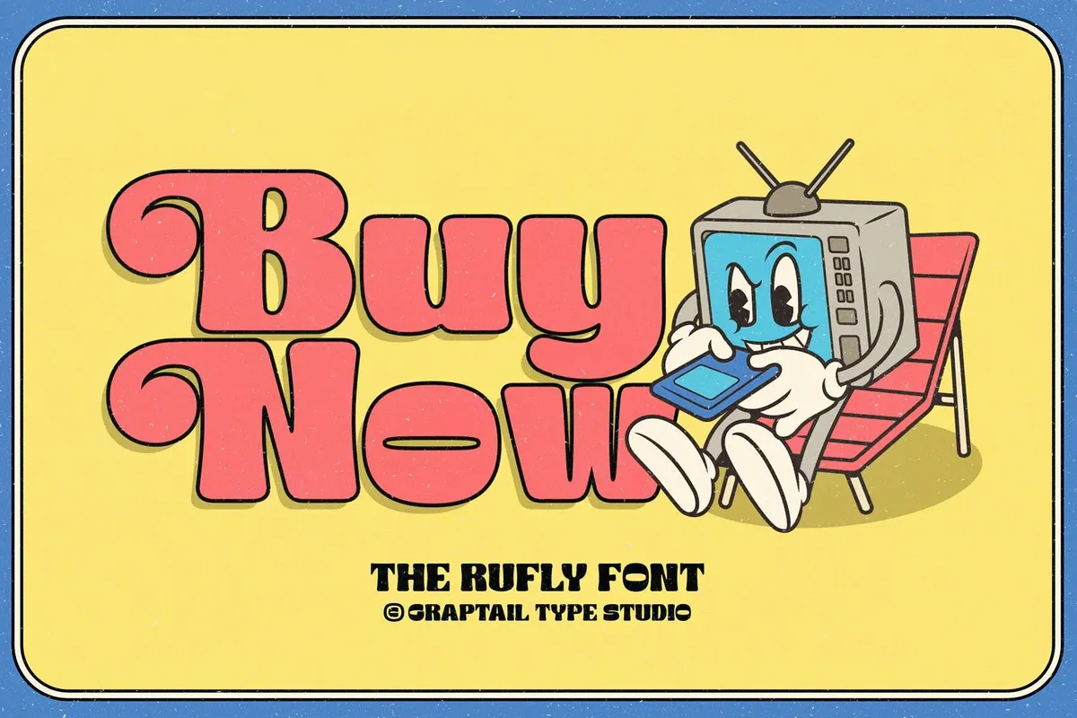 The Rufly — Retro Font