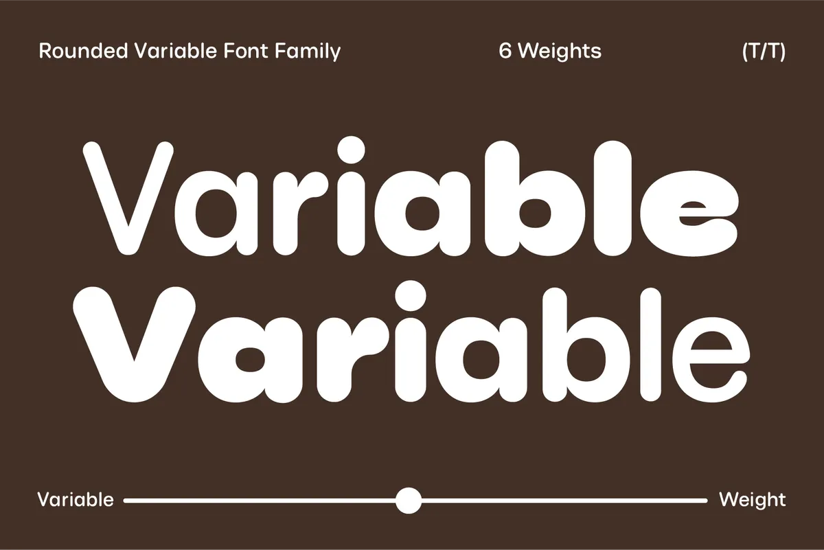 Phluff - Rounded Sans Variable Family