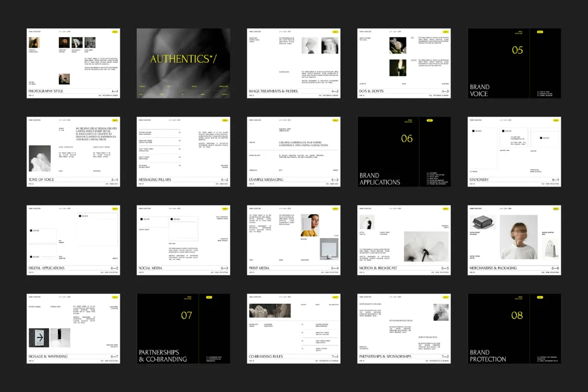 Luura - Brand Guidelines Canva & Affinity Template