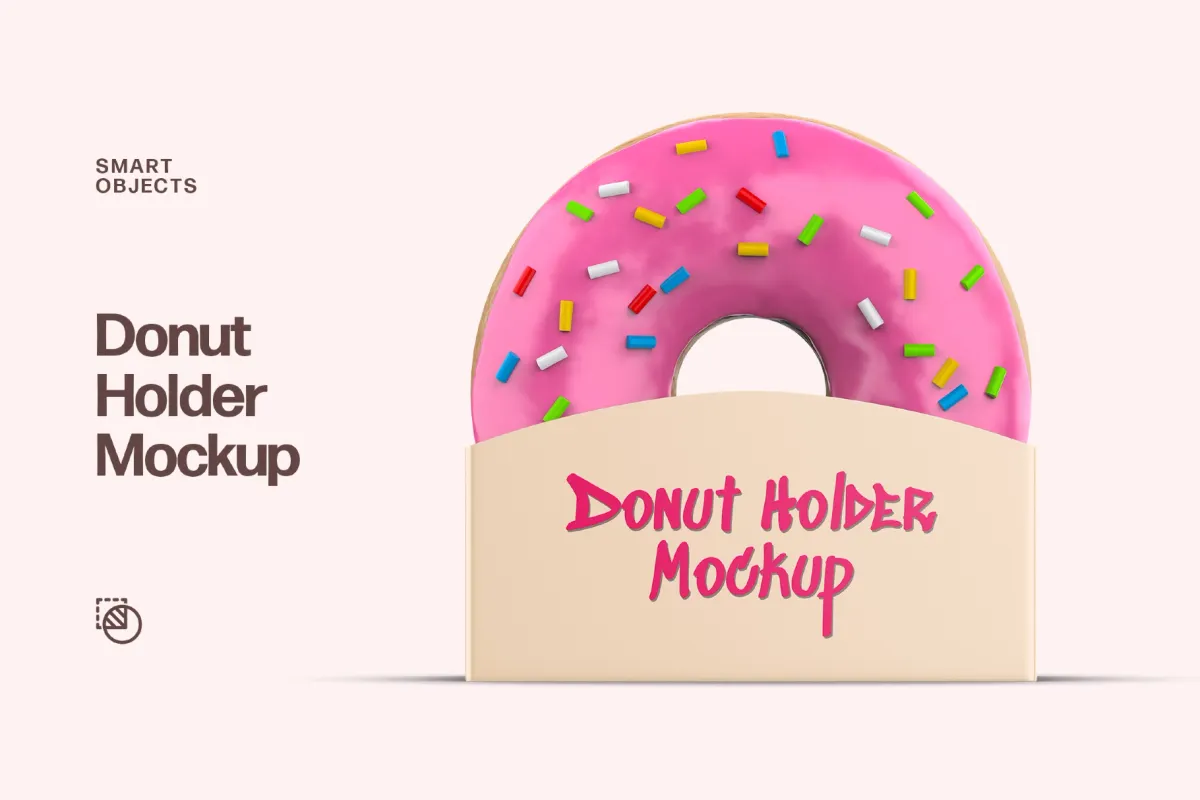 Donut Holder Mockup