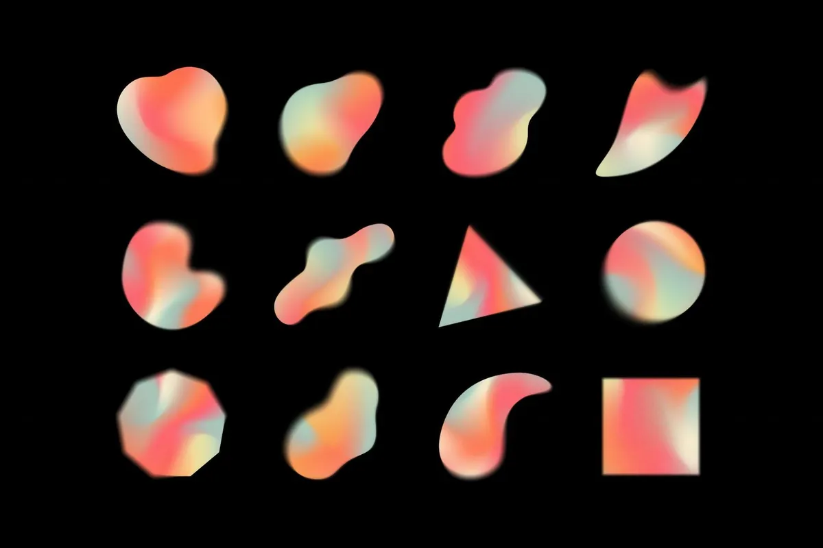 Soft Blend Gradient Texture Collection