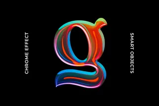 Chrome Logo Effect