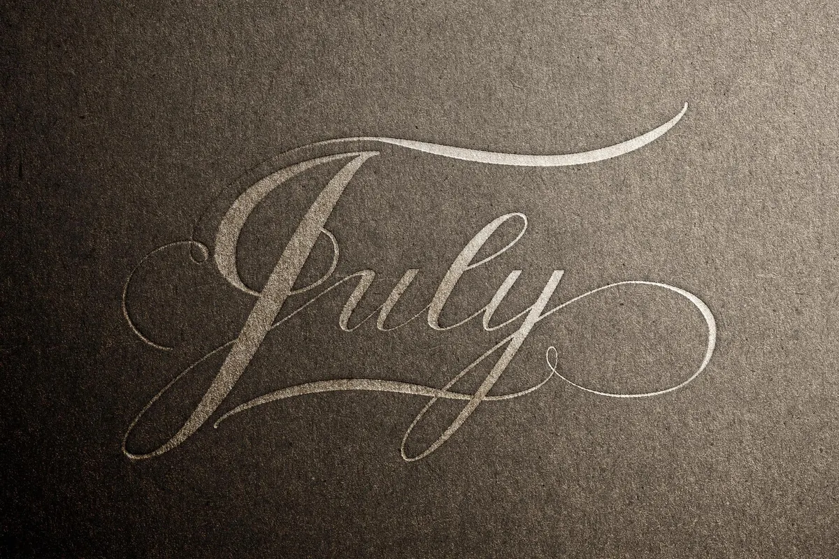 Craft Embossed Paper Logo Mockup