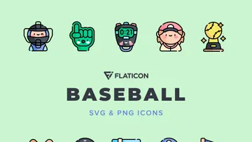 Baseball Vector Icons