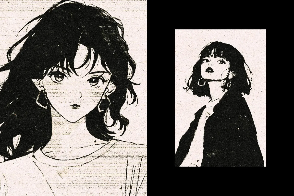 Copy Print Paper Effect