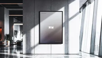 Office Poster Mockup