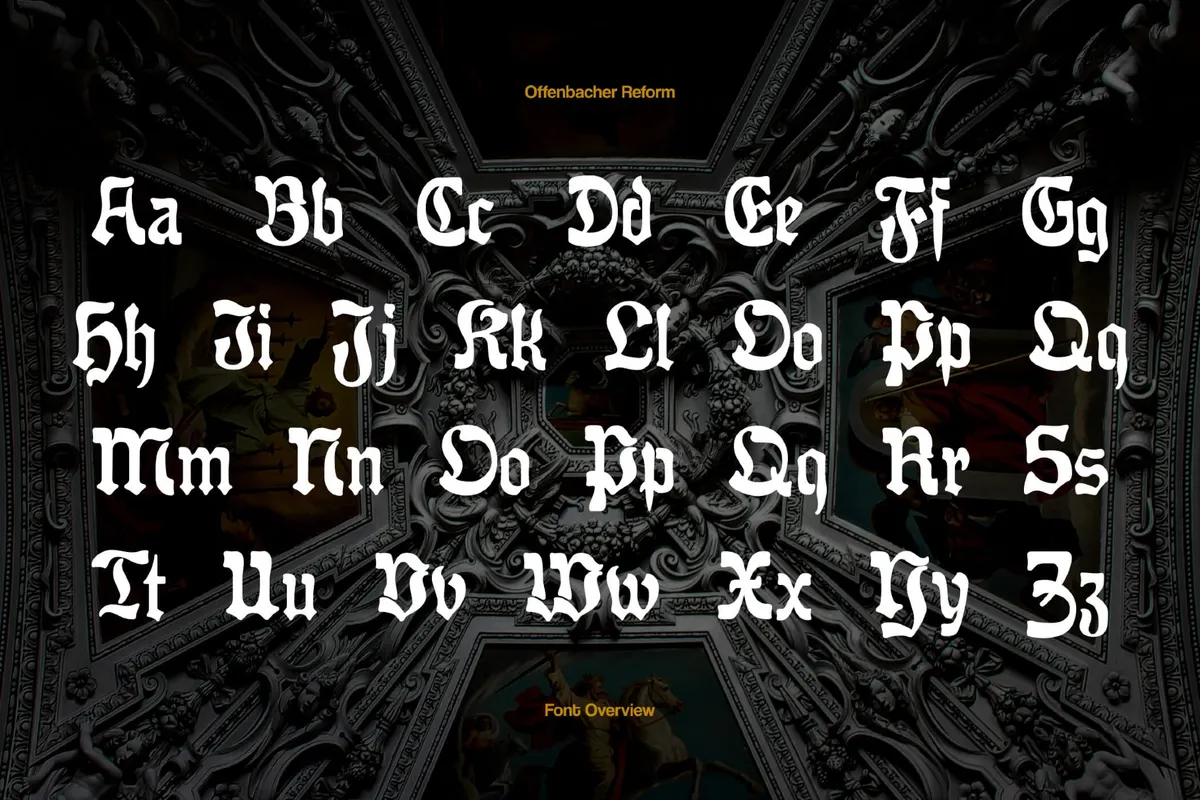 Offenbacher Reform Gothic Font
