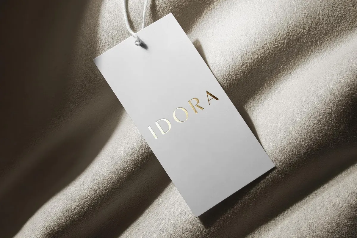 Refined Apparel Tag Mockup