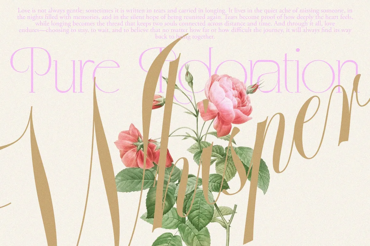 GEFUHATPIN — Elegant Calligraphy Font