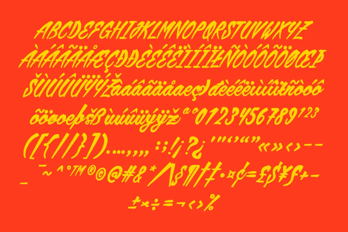 SFC Brison - Retro Brush Script Font