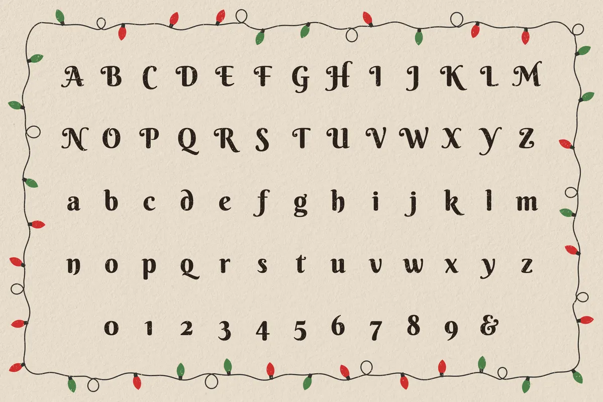 Berkshire Swash — Free Christmas Display Serif