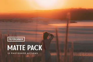 Matte Photoshop Actions Pack