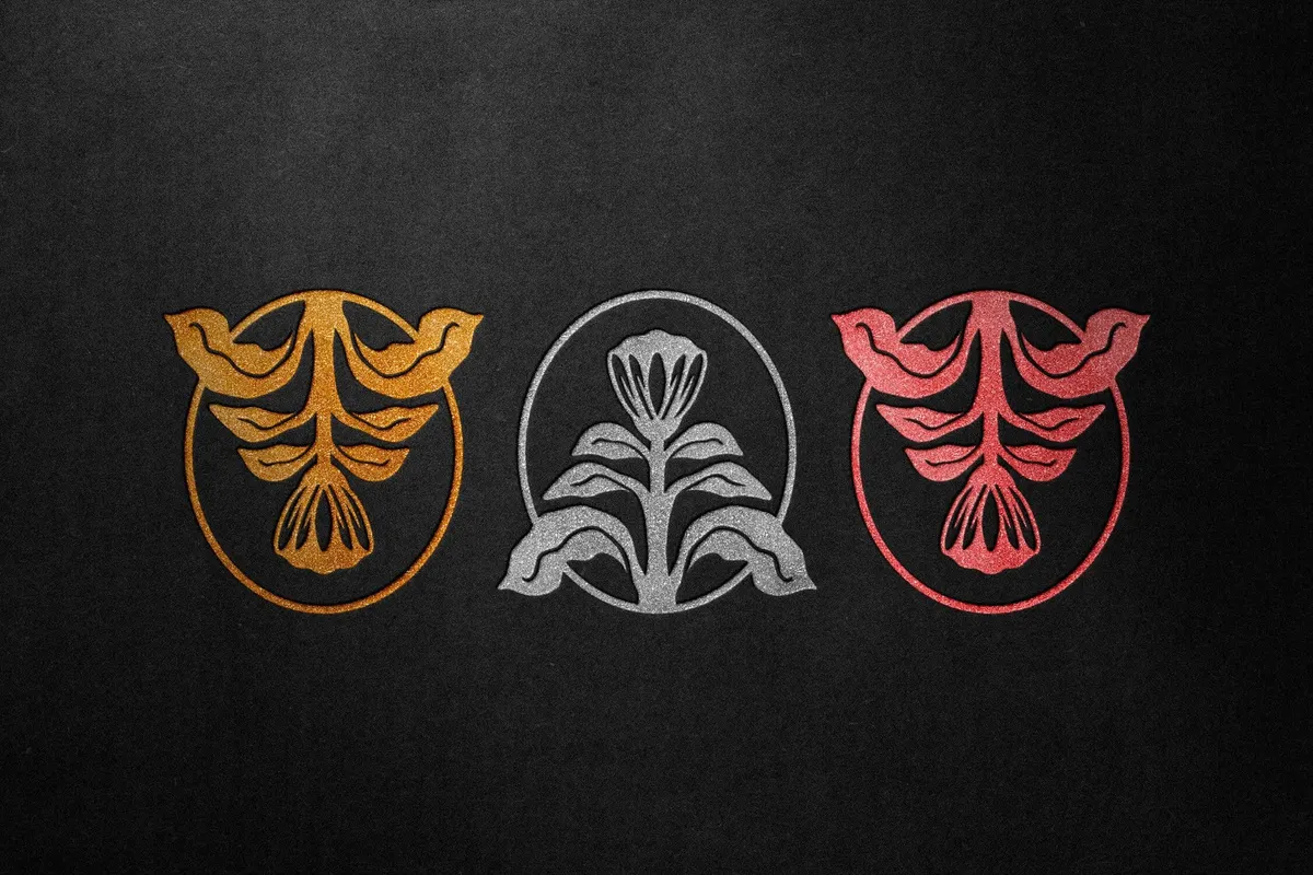 Trio Color Foil Text & Logo Effect