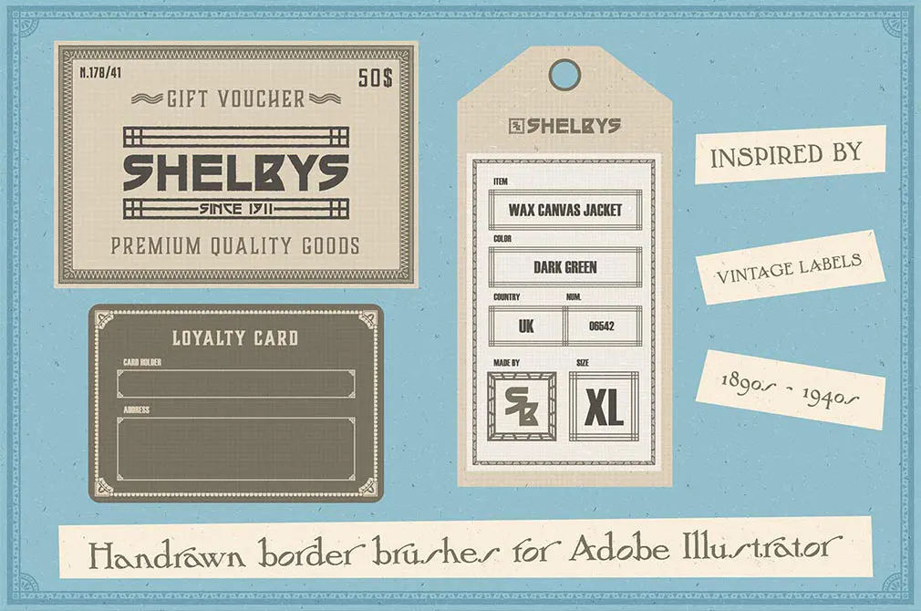 Le Decorateur: Ornamental Illustrator Brushes