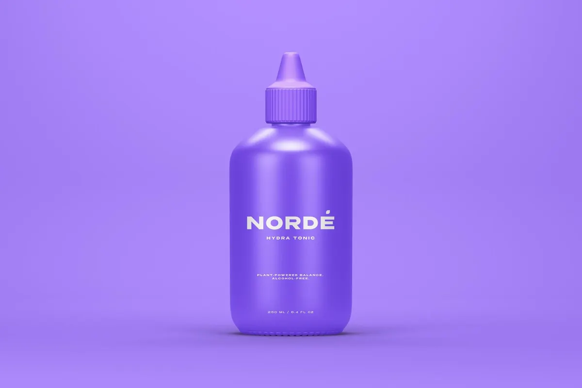 Skincare Bottle Cosmetic Mockup