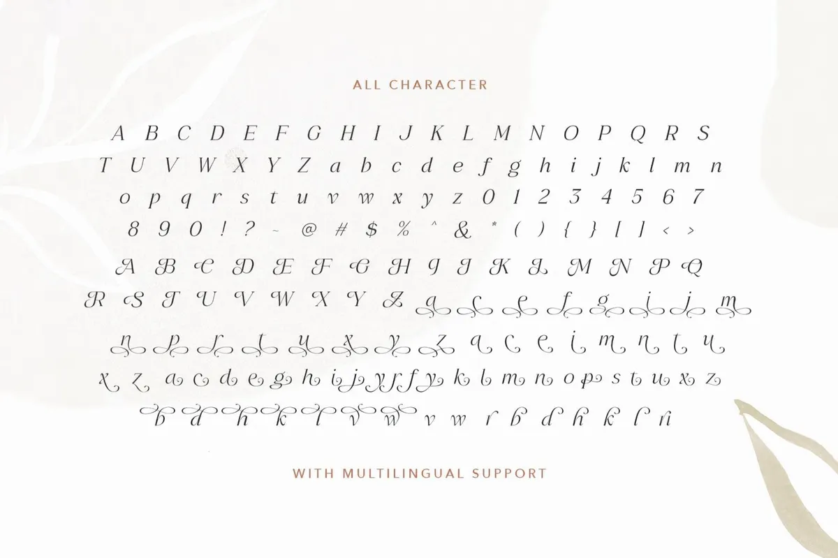 Avaline Bright — Luxury Italic Font