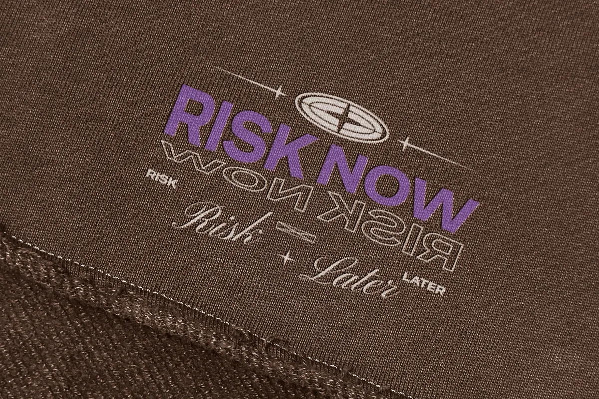 Fabric Print Logo Mockup