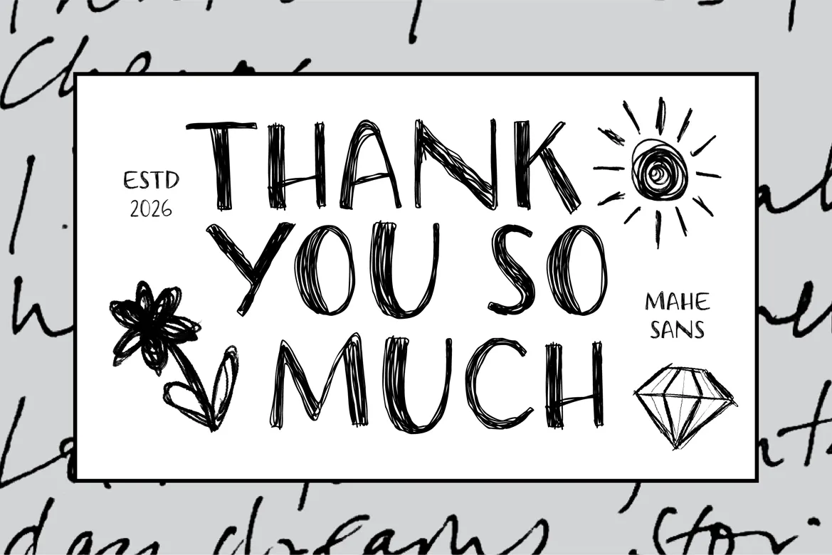 Inkodle – Handwritten Sketch Font