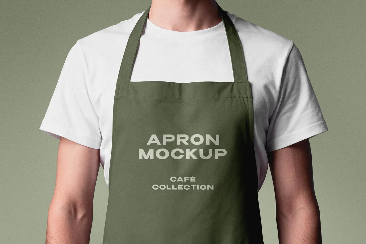 Cotton Apron Mockup