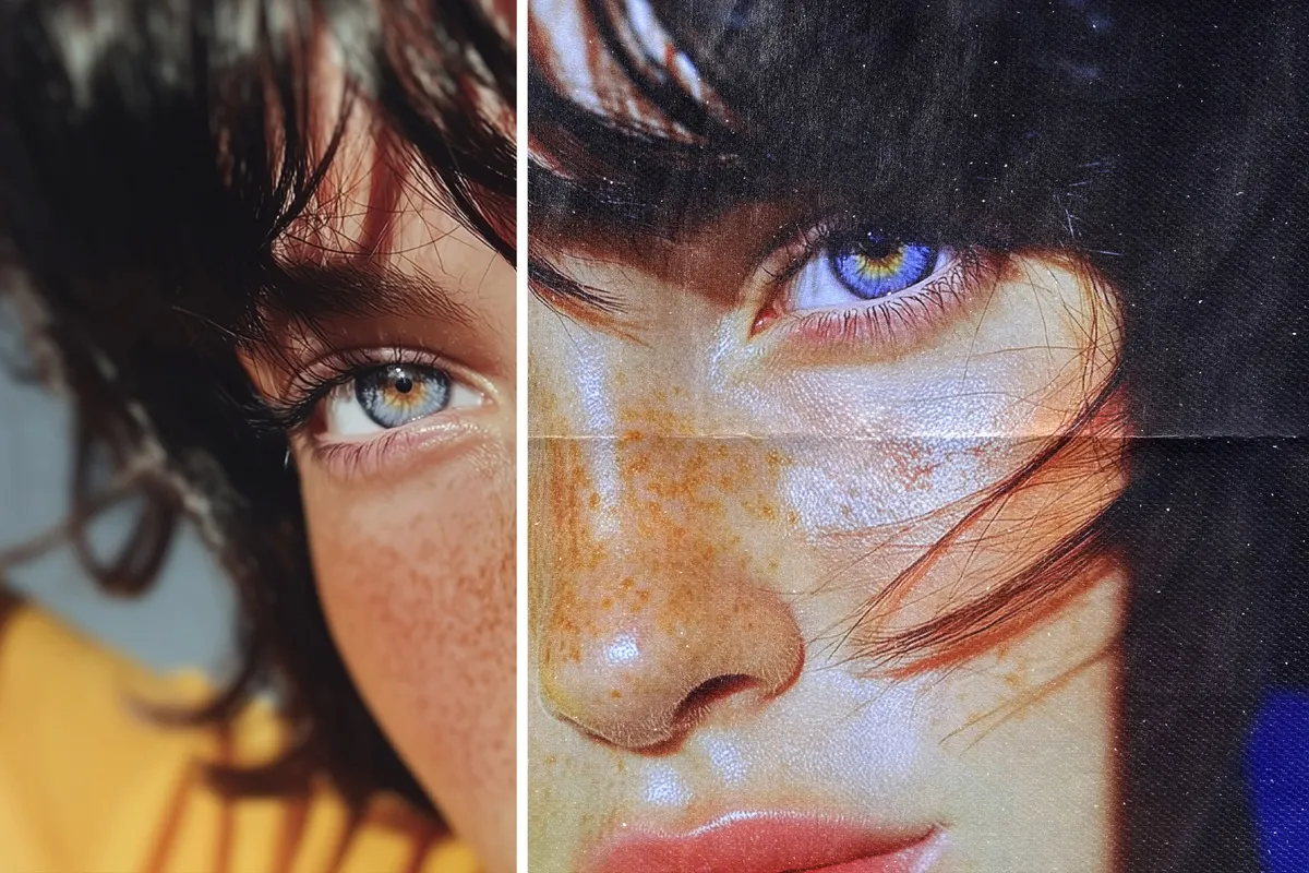 Folded Paper Photo Effect
