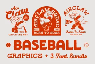 Baseball Graphics Bundle
