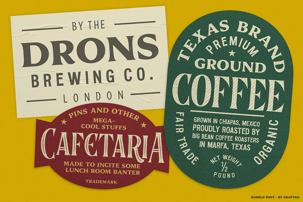 Boheld Font Collection