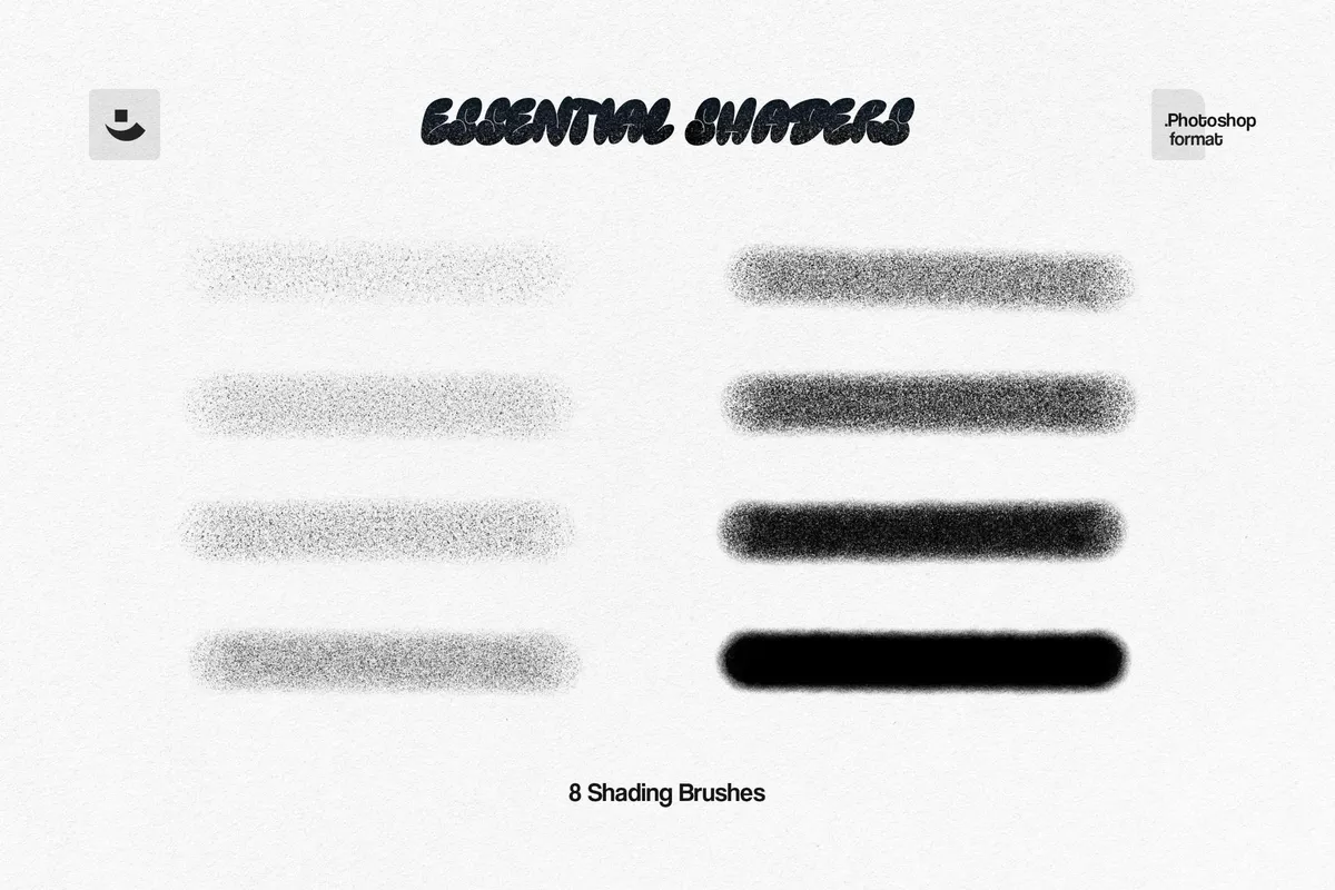 Essential Shading Photoshop Brushes